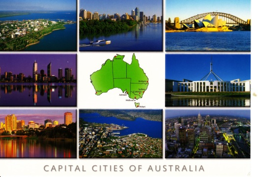 Capital Cities of Australia